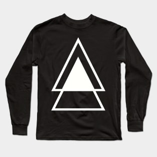 vector triangle Long Sleeve T-Shirt
